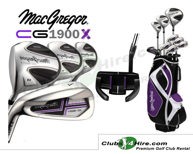 MacGregor CG1900X Ladies Left-Handed Set